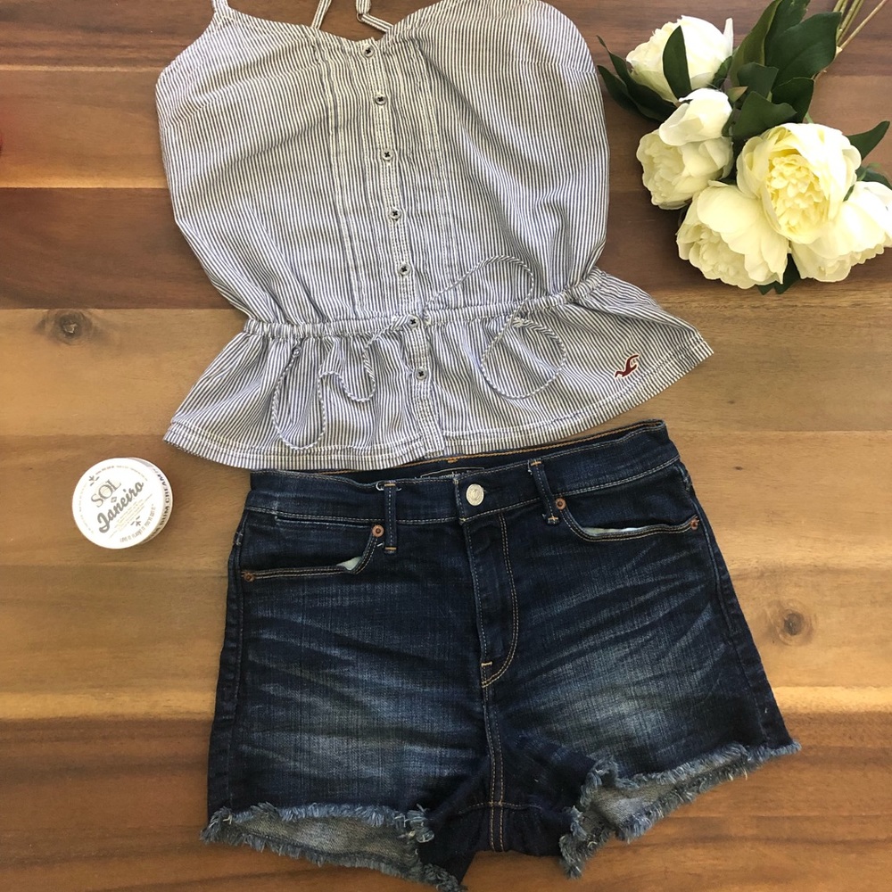 ~ Abercrombie & Fitch ~Festival Cut Off Jean Short